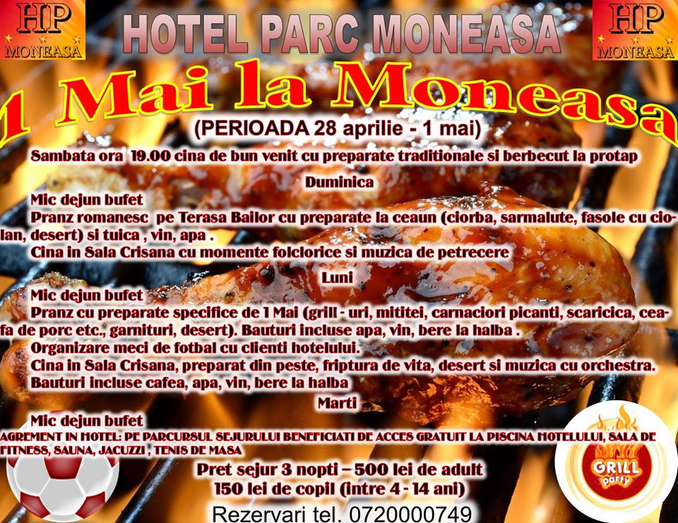 Cazare Moneasa - HOTEL PARC MONEASA - Moneasa